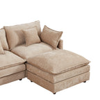 Cloud 102" Modular L-Shaped Sectional Sofa – Chenille Mocha