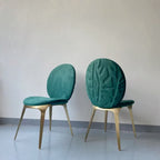 Light Luxury Modern Designer Stainless Steel Dining Chair