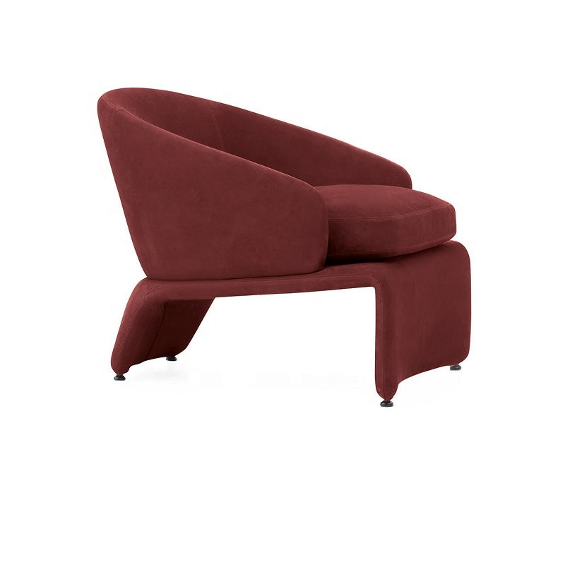 Modern single wool sofa chair