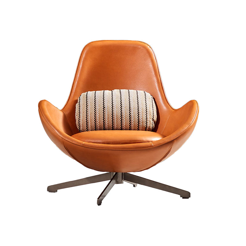 Metal frame sponge cushion living room single sofa chair