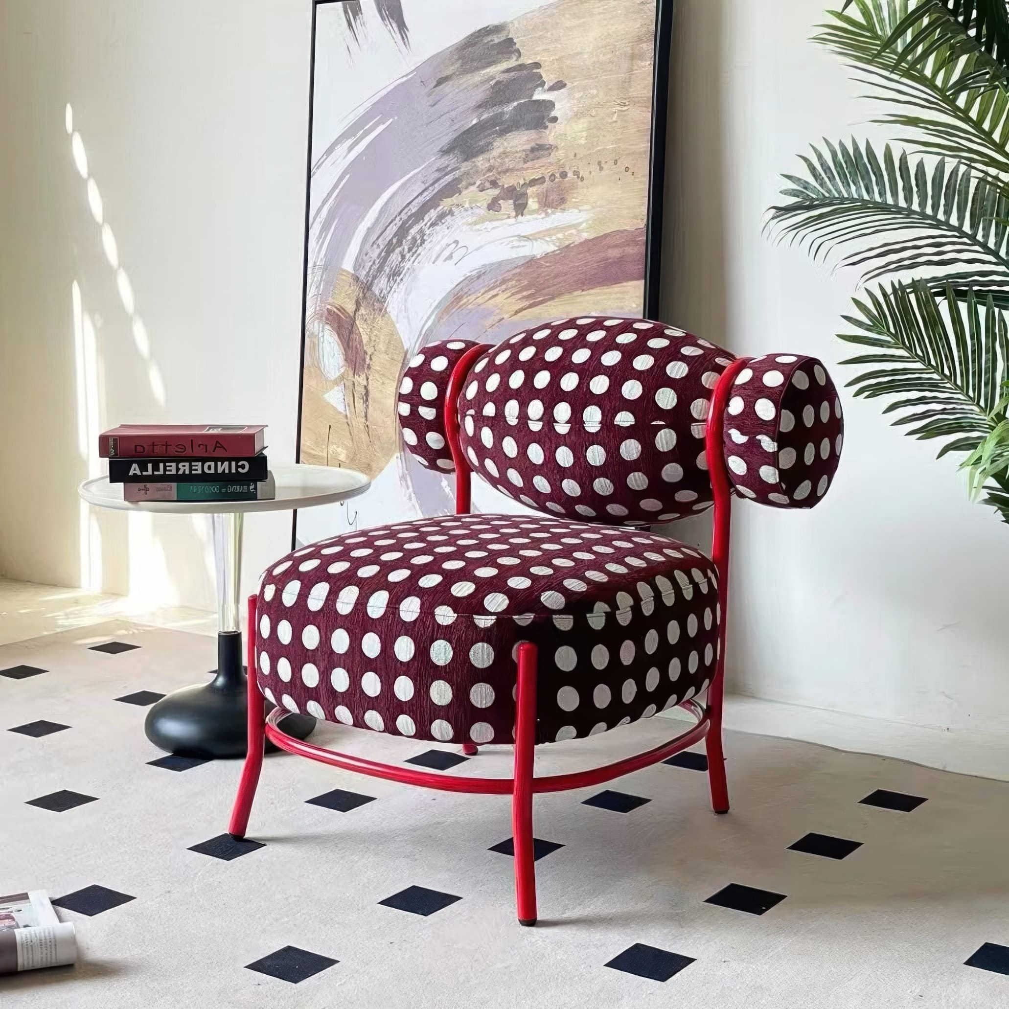 Modern Nordic candy chair suitable for living room, bedroom, hotel decoration