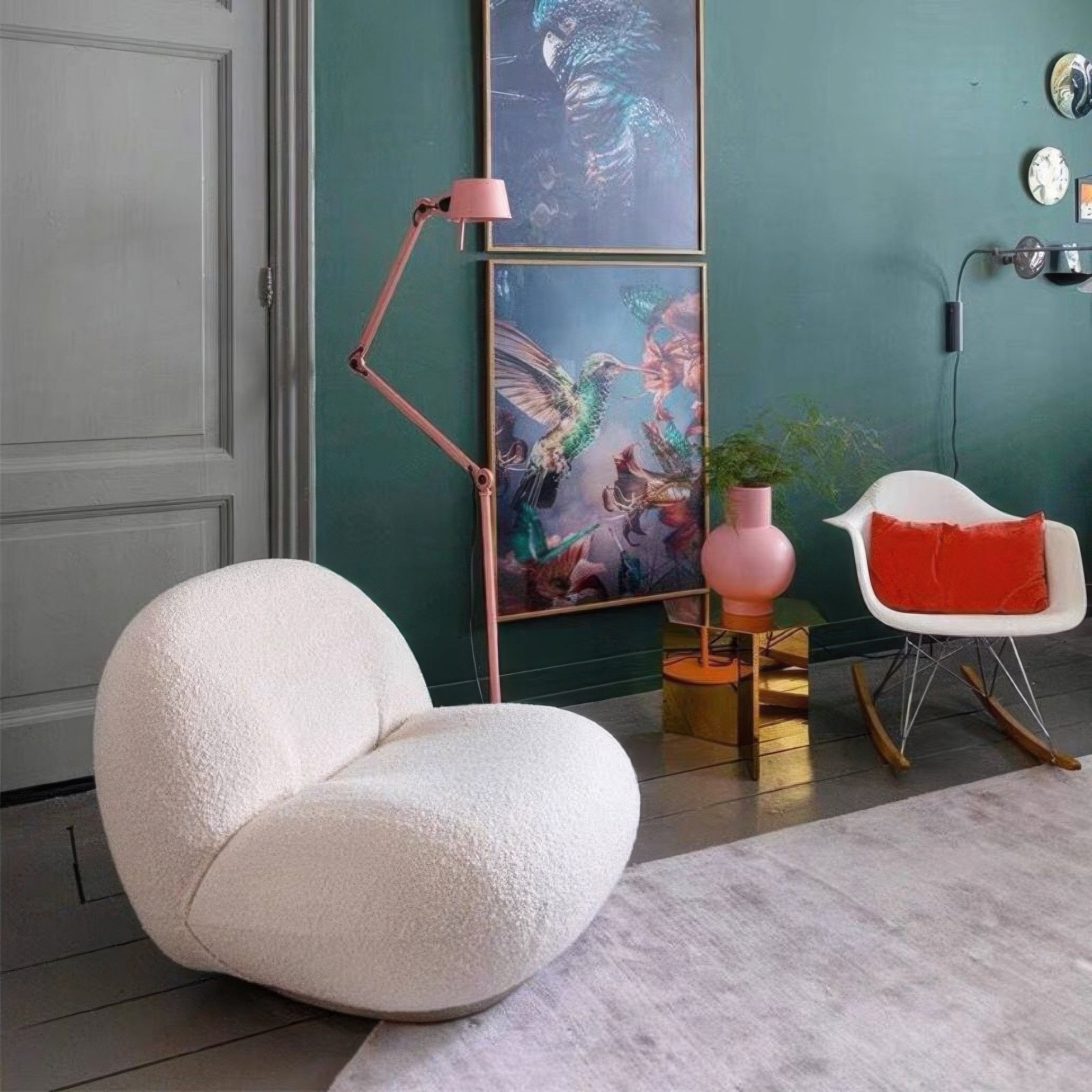 Swivel and tilt sofa chair for living room/bedroom