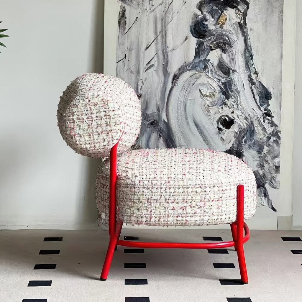 Modern Nordic candy chair suitable for living room, bedroom, hotel decoration