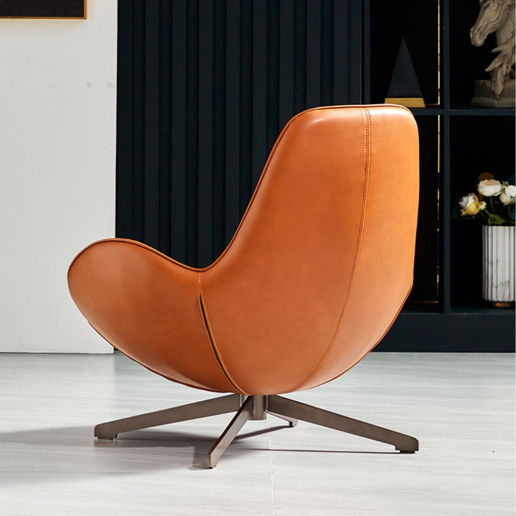 Metal frame sponge cushion living room single sofa chair