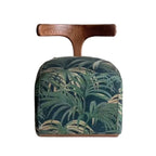 Elegant European Nordic Style | Solid Wood & Leather Accent Lounge Chairs