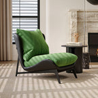 Italian Minimalist Lounge Chair, Nordic Style Single Chair for Living Room and Balcony