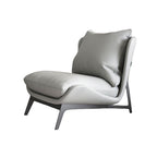 Italian Minimalist Lounge Chair, Nordic Style Single Chair for Living Room and Balcony