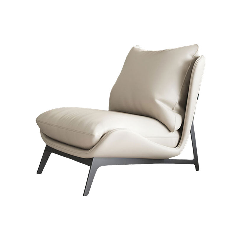 Italian Minimalist Lounge Chair, Nordic Style Single Chair for Living Room and Balcony