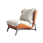 Italian Minimalist Lounge Chair, Nordic Style Single Chair for Living Room and Balcony