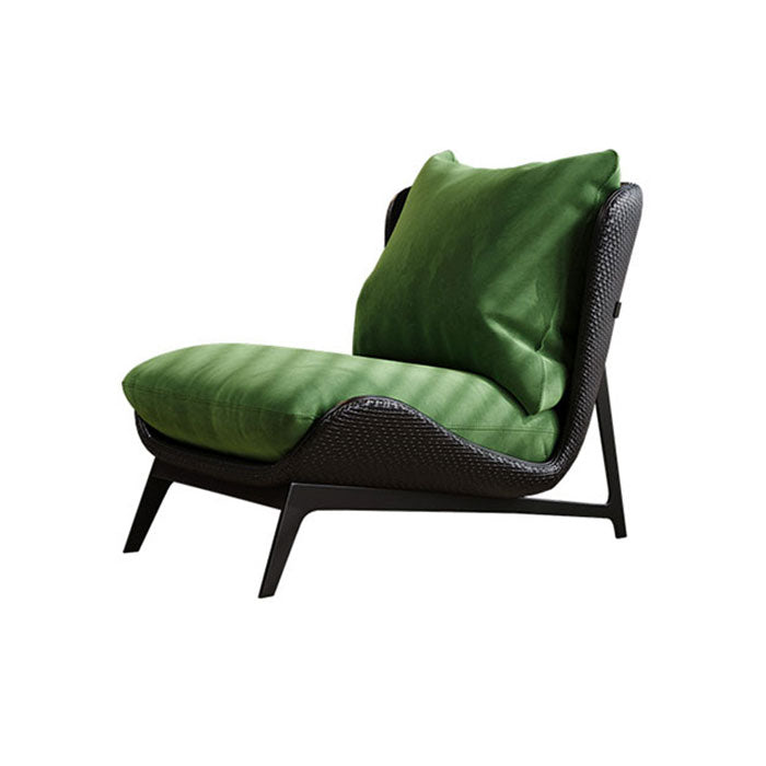 Italian Minimalist Lounge Chair, Nordic Style Single Chair for Living Room and Balcony
