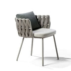 Nordic Style Outdoor Rope Rattan Chair for Garden