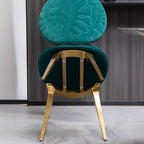 Light Luxury Modern Designer Stainless Steel Dining Chair