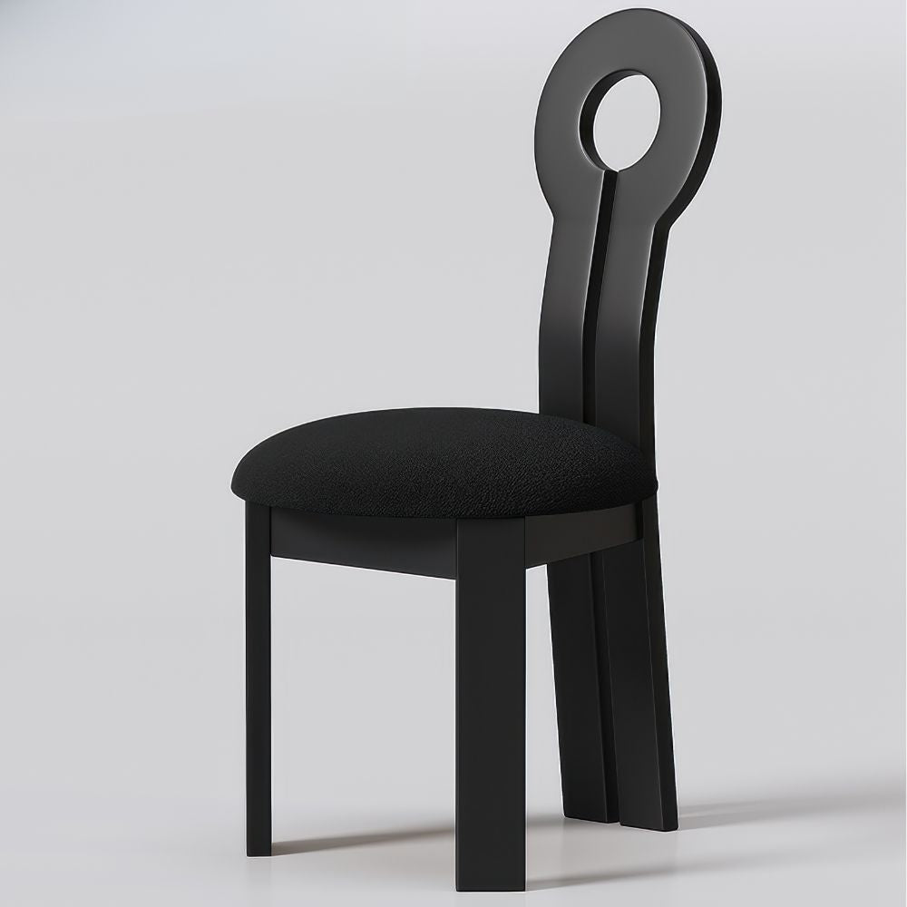 Set of 2 | Retro French Dining Chair – Solid Wood Keyhole Style