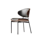 Lars Leather Dining Chairs Set of 2