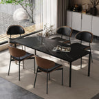 Lars Leather Dining Chairs Set of 2