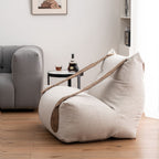 Strap-Back Minimalist Bean Bag Chair