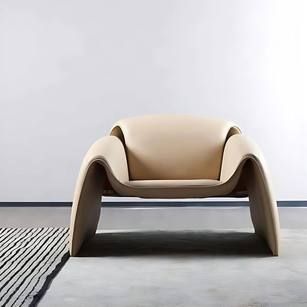 Nordic modern leisure legless crab chair