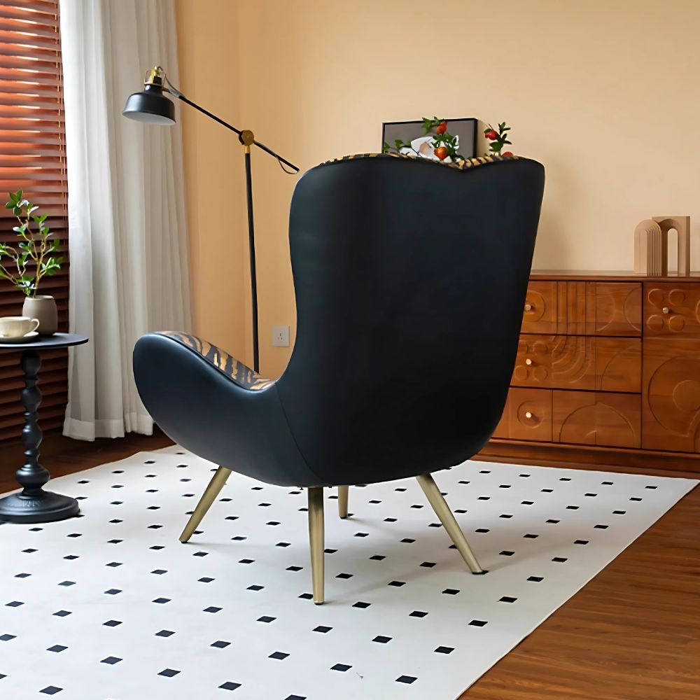 Italian light luxury tiger lounge chair