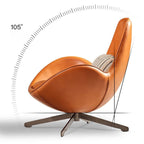 Metal frame sponge cushion living room single sofa chair