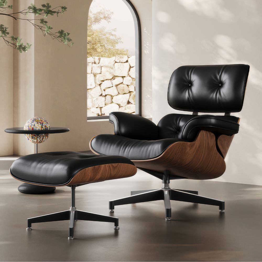 Eames-inspired Single Recliner Replica