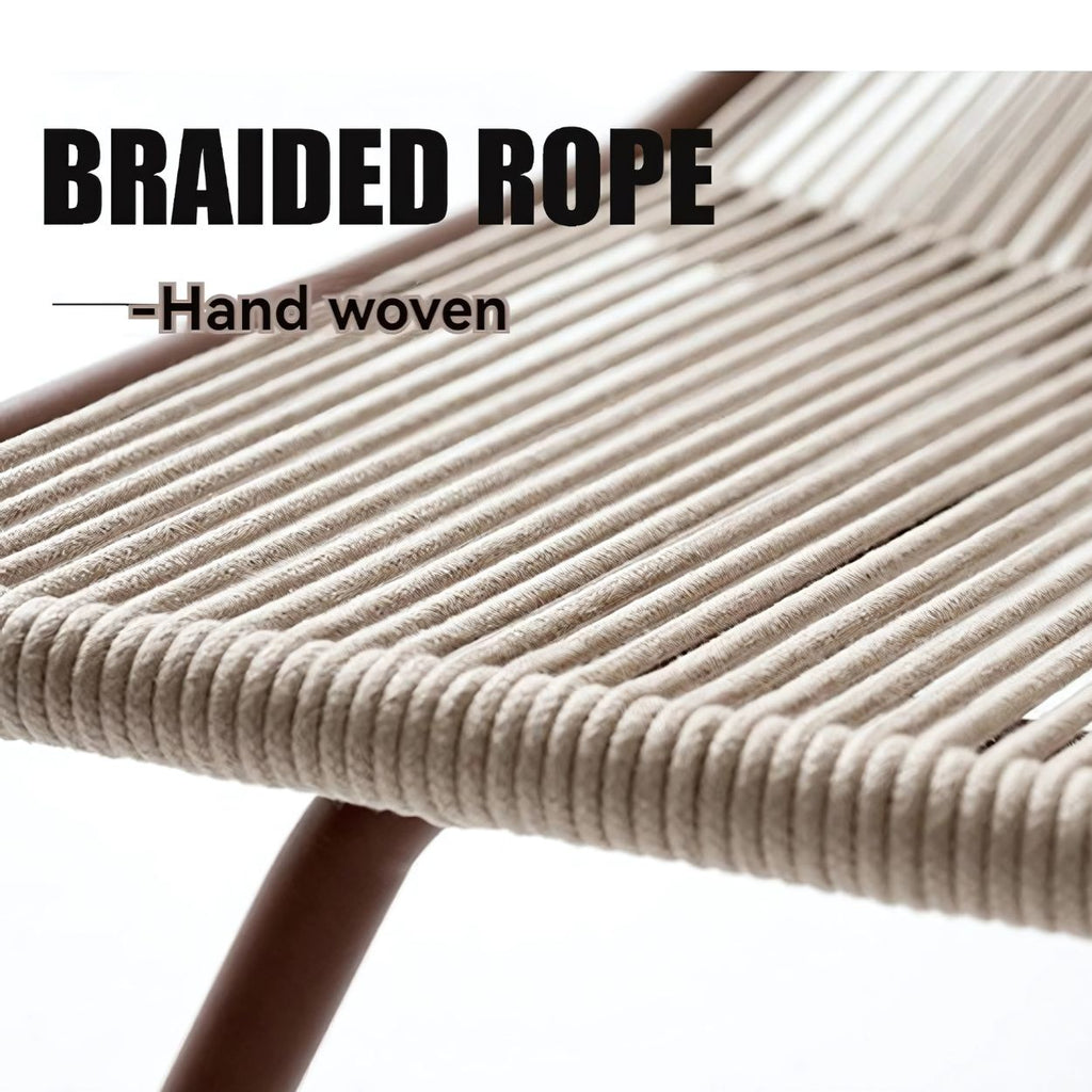 Modern Nordic Rattan Rocking Chair Outdoor Balcony Sofa