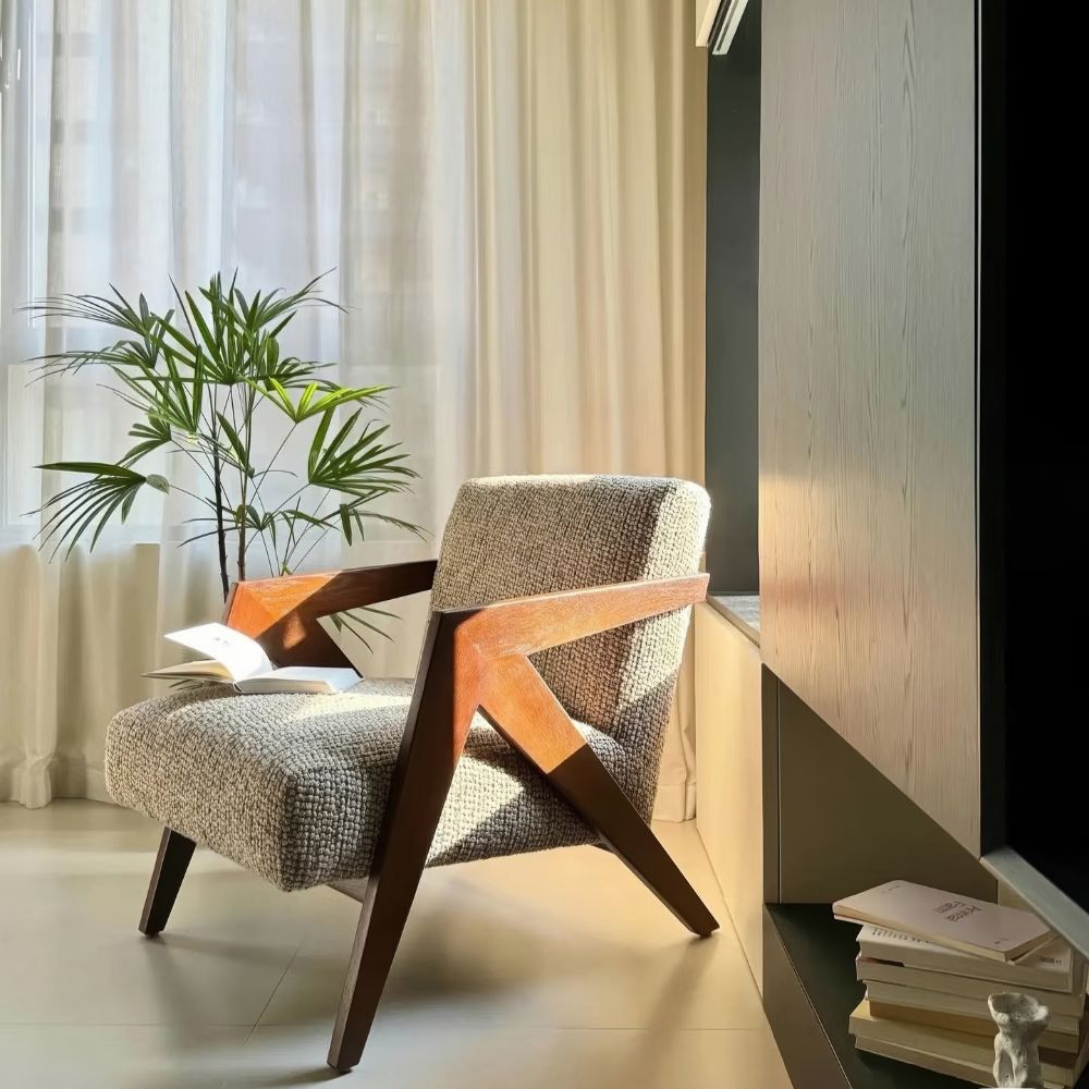 French retro Richard single sofa chair