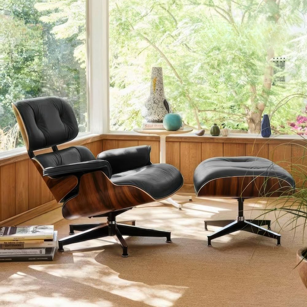 Eames-inspired Single Recliner Replica