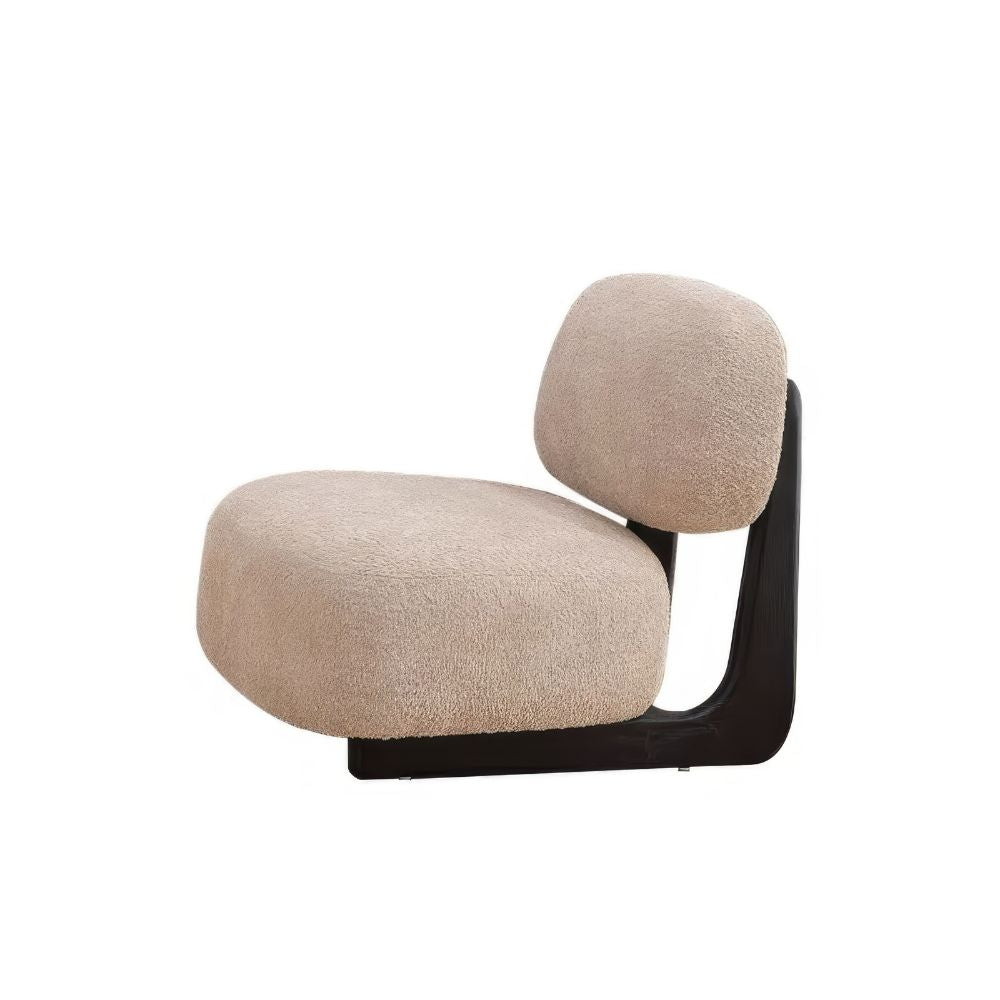 L-Shaped Fabric Floor Sofa Chair