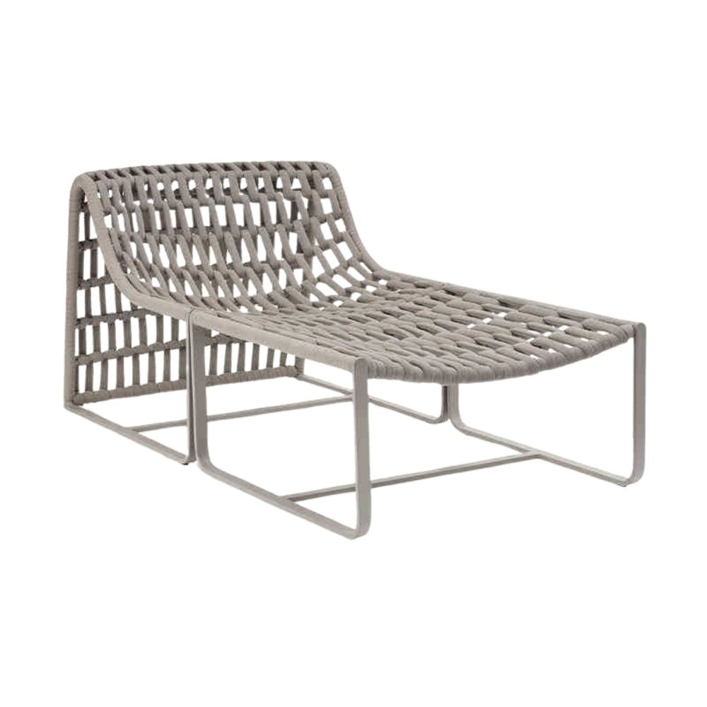 Patio Rope Lounge Chair – Outdoor Rattan Leisure Chair