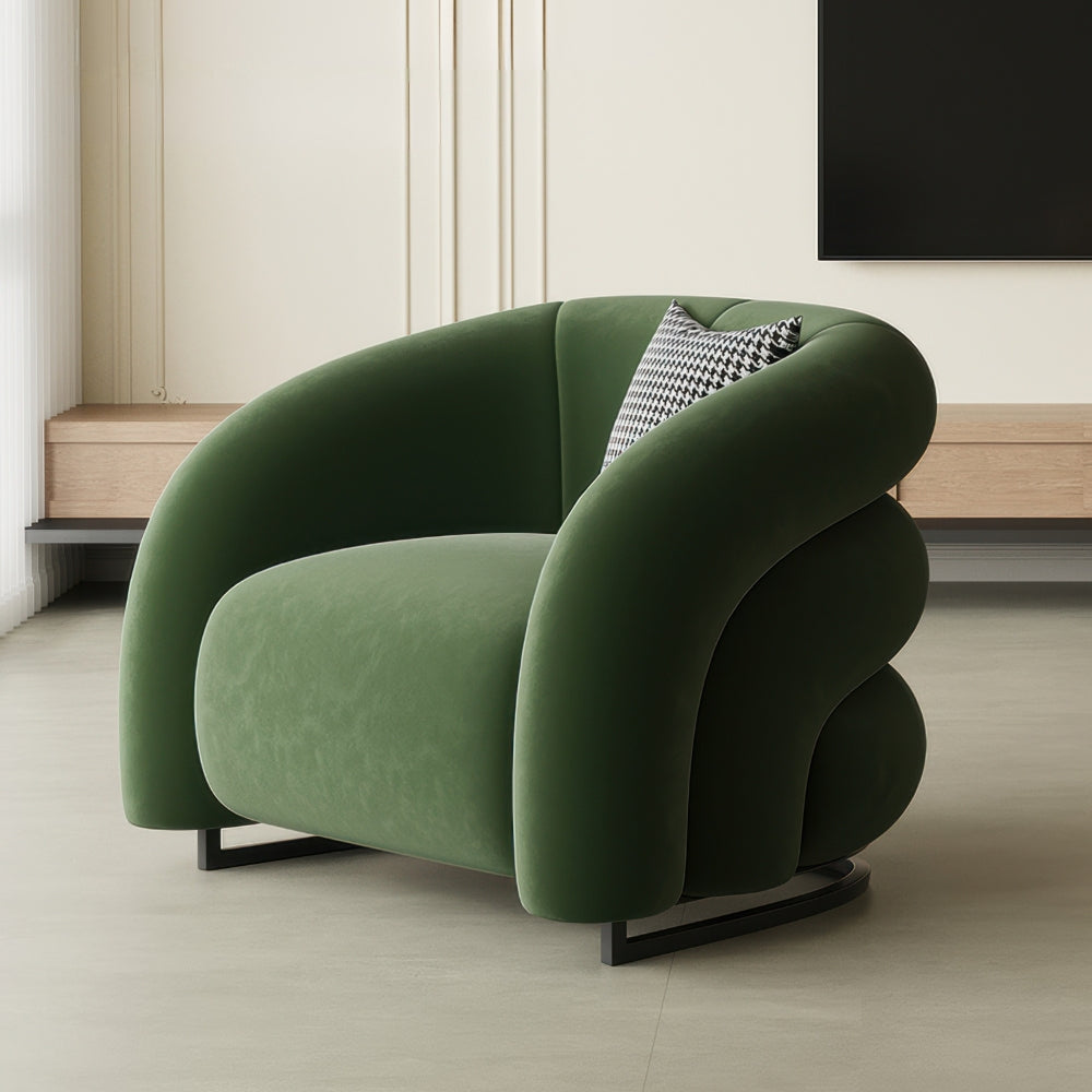 Modern Luxe Single Lounge Chair