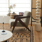 French retro Richard single sofa chair