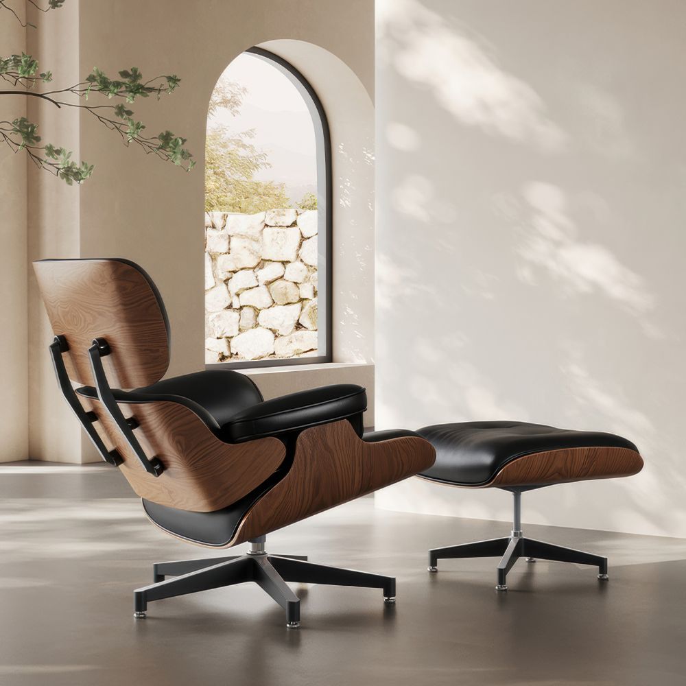 Eames-inspired Single Recliner Replica