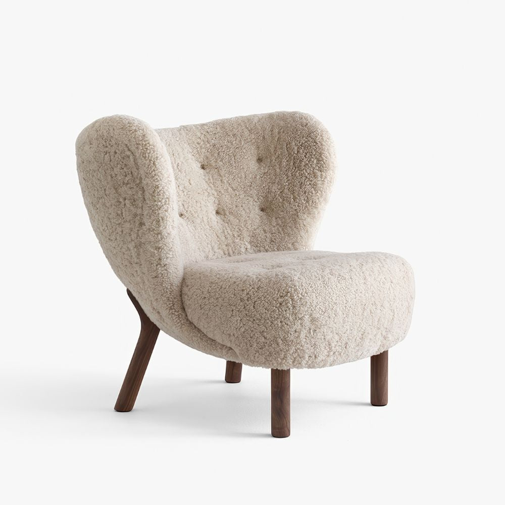 Minimalist Lounge Chair – Single Recliner for Home