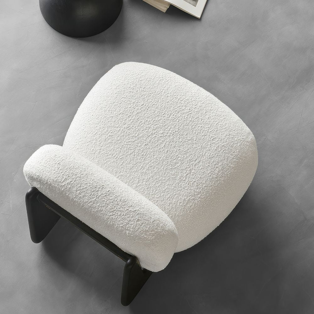 L-Shaped Fabric Floor Sofa Chair