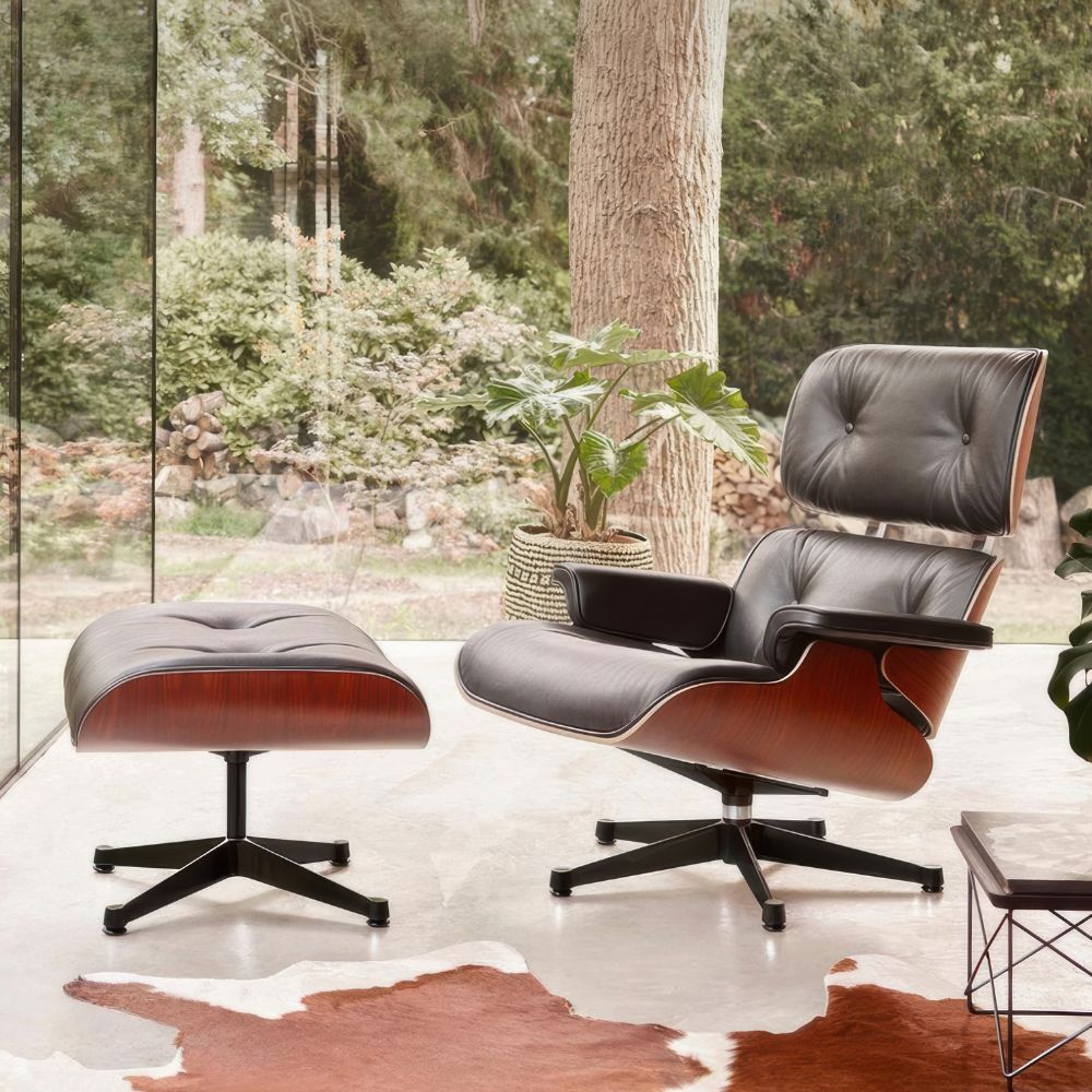 Eames-inspired Single Recliner Replica