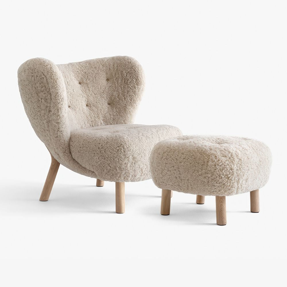 Minimalist Lounge Chair – Single Recliner for Home