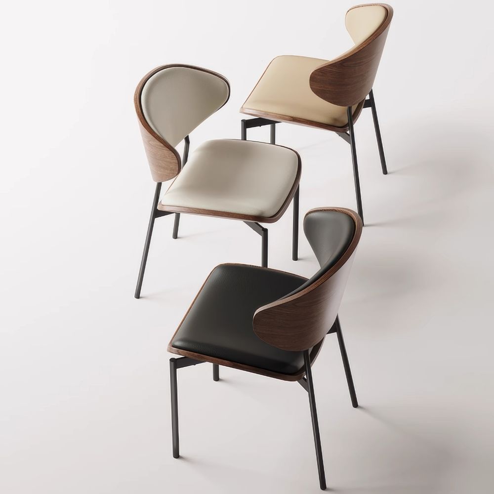 Lars Leather Dining Chairs Set of 2