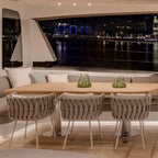 Nordic Style Outdoor Rope Rattan Chair for Garden