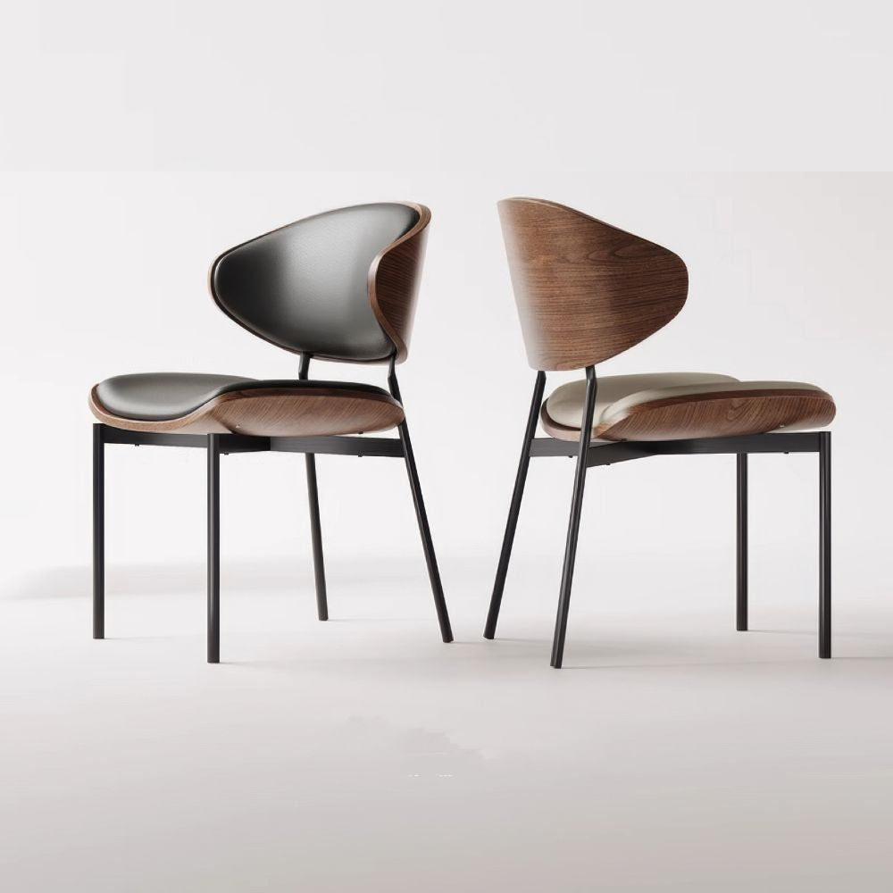 Lars Leather Dining Chairs Set of 2