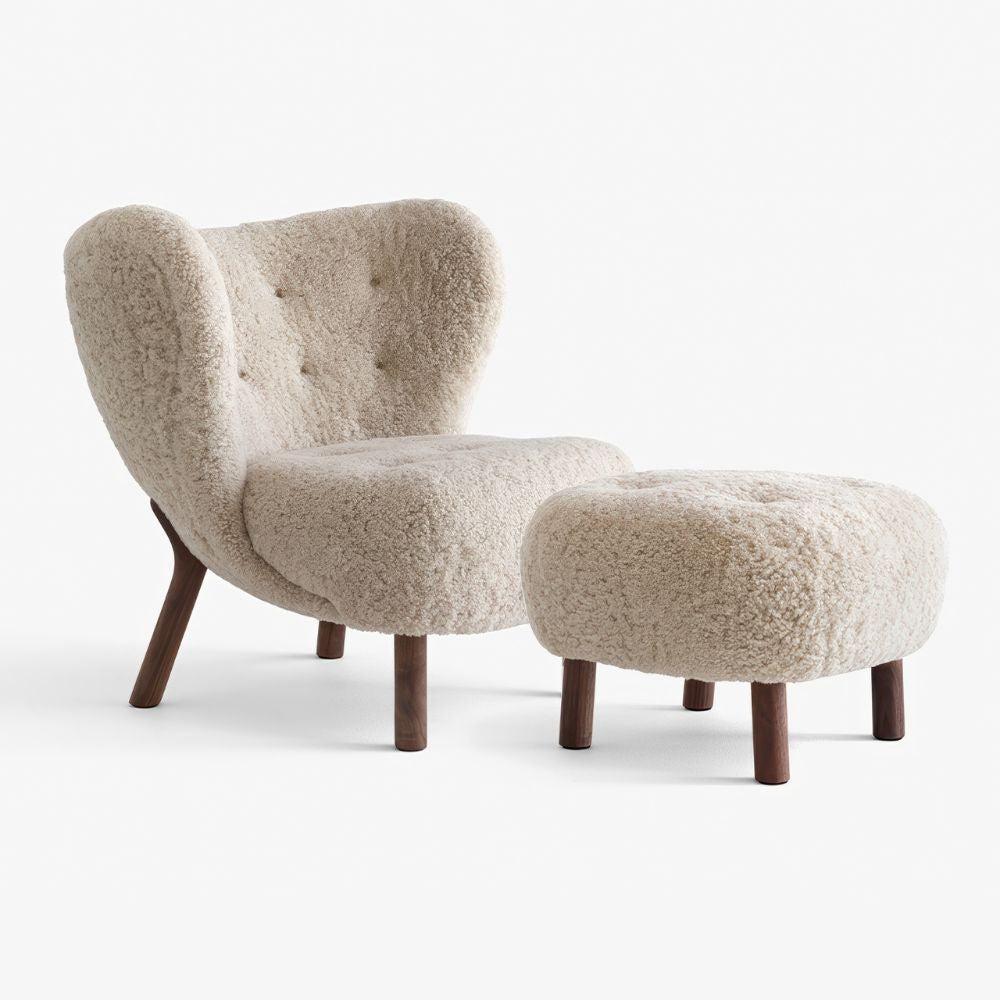 Minimalist Lounge Chair – Single Recliner for Home